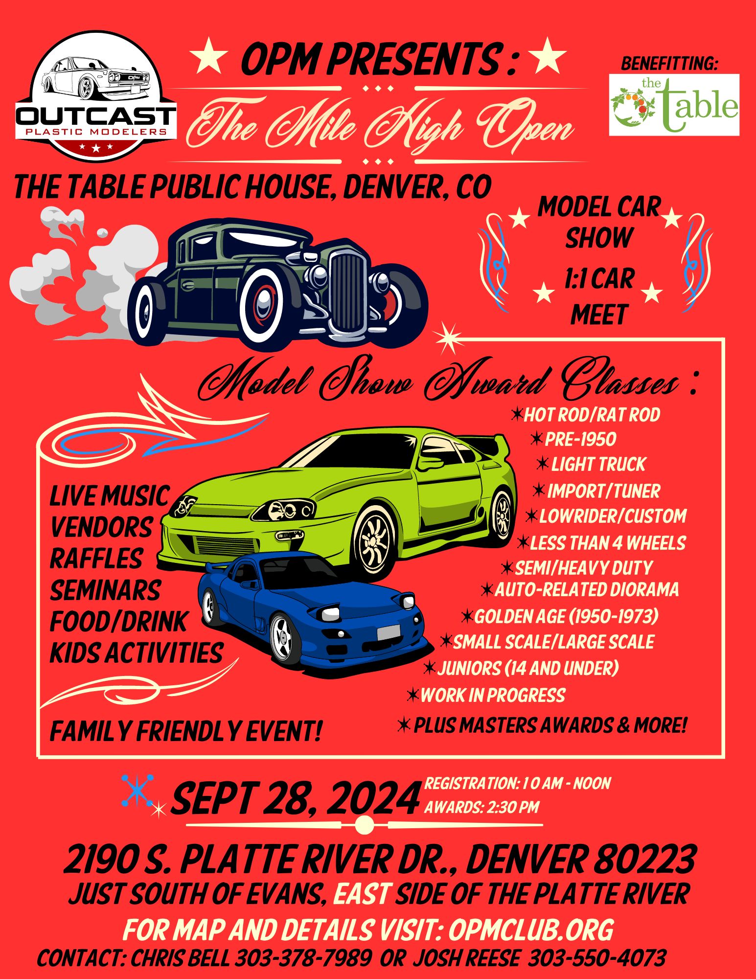 OPM Presents The Mile High Open Denver model car and truck show